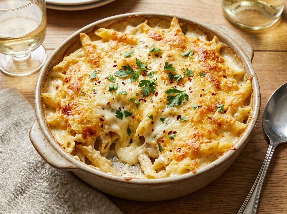 Creamy Four-Cheese Bake