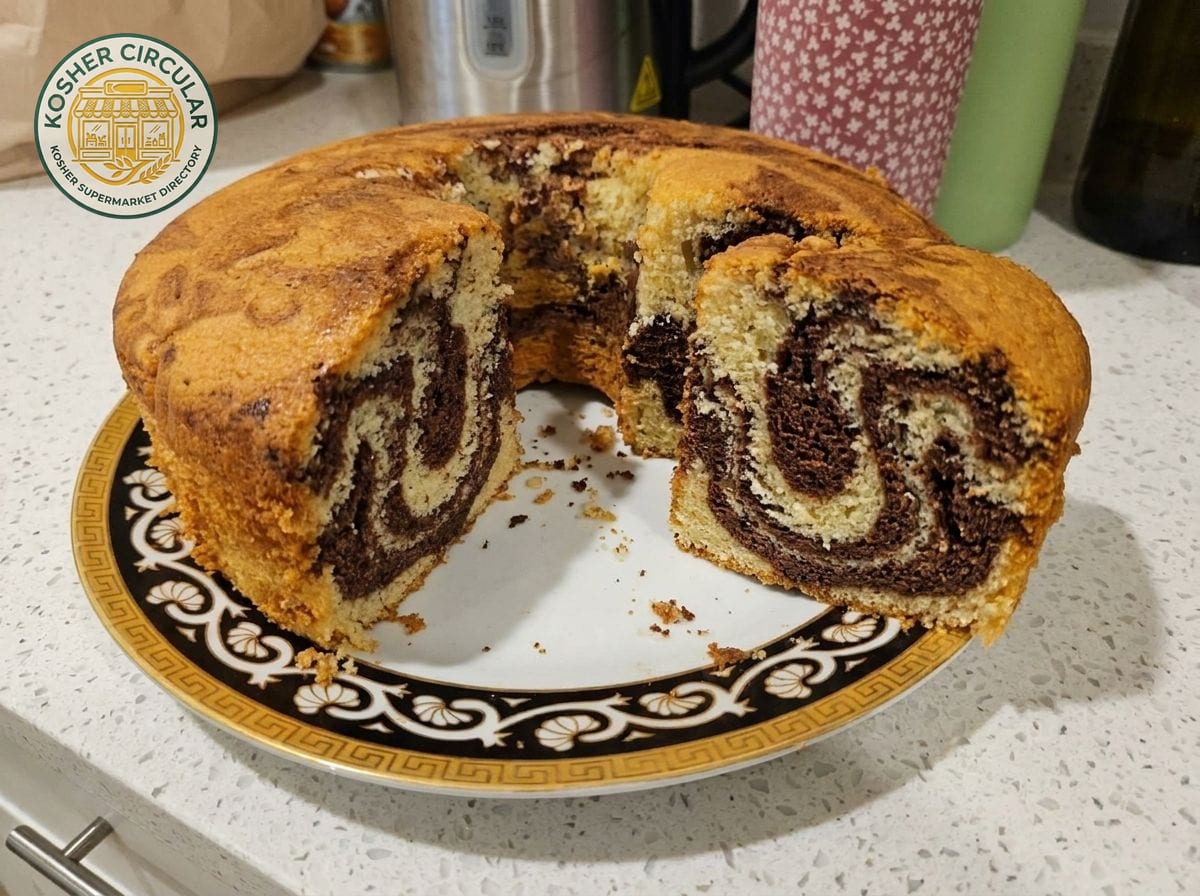 Light Marble Cake, Perfect with Coffee
