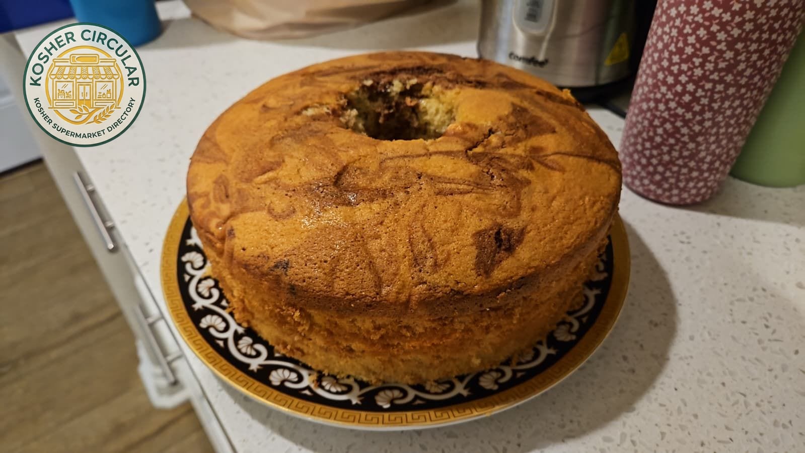 Light Marble Cake, Perfect with Coffee — photo 2