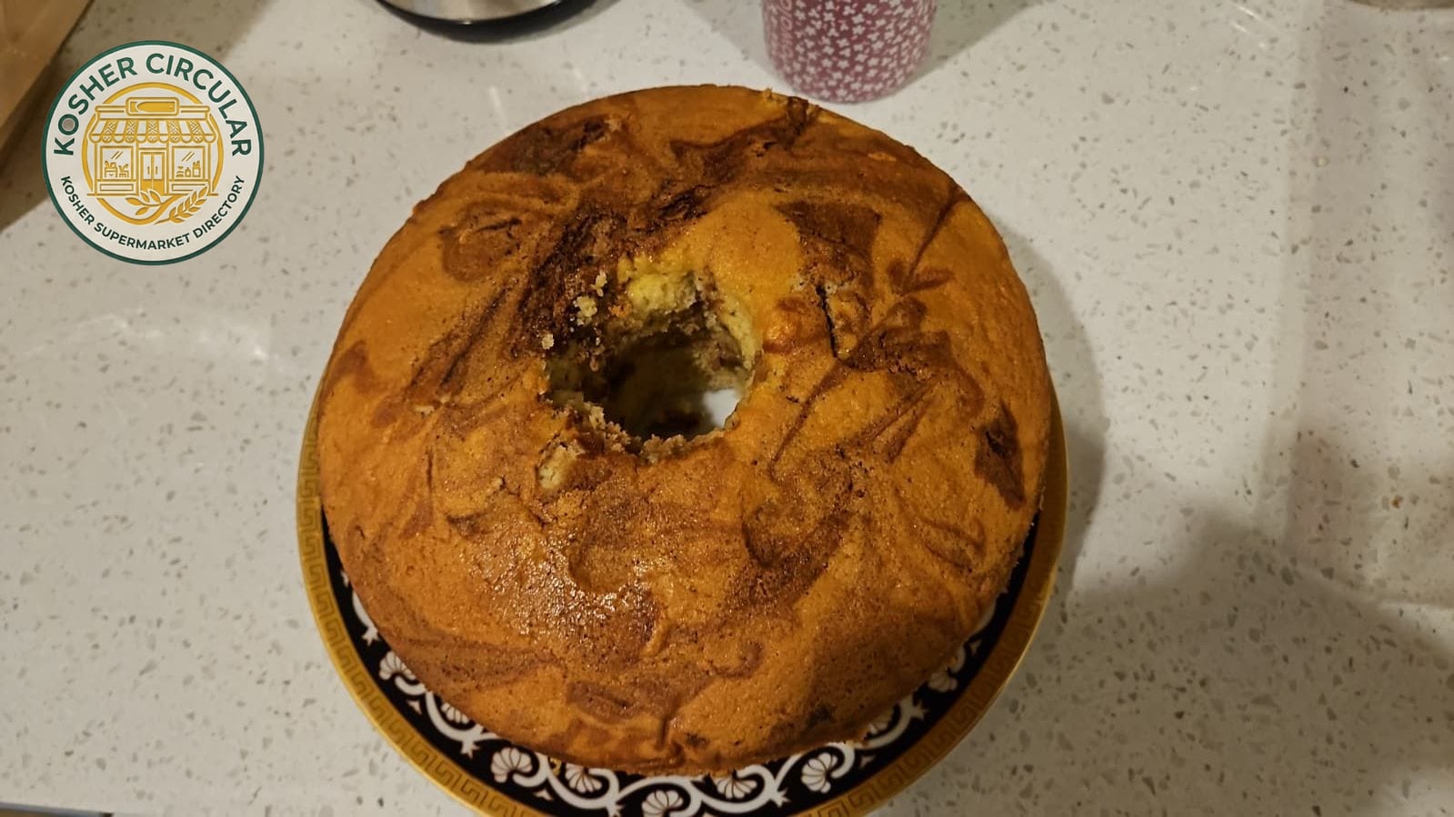 Light Marble Cake, Perfect with Coffee — photo 3